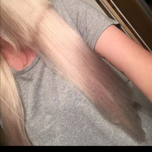 Clip in hair extensions